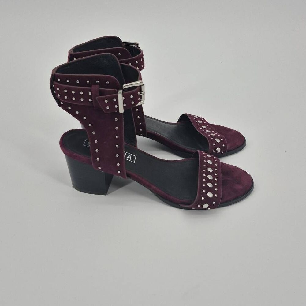 Anthropologie Sol Sana Porter Heeled Sandals Size 8.5 - Picture 4 of 8